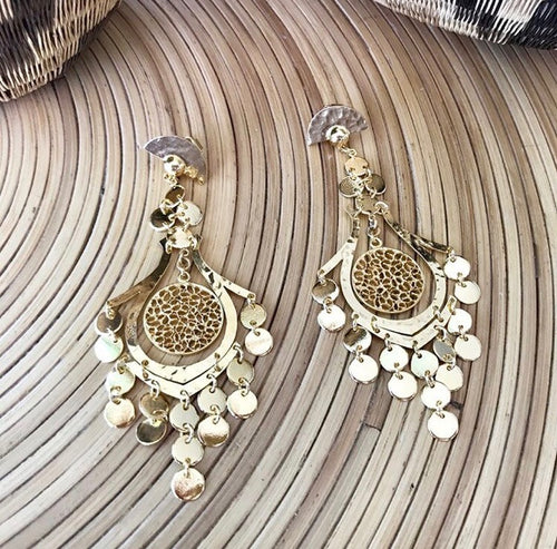 24k Gold Plated PoPoro Earrings